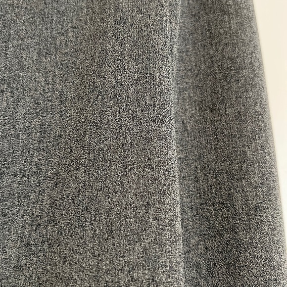 PENCIL SKIRT Vintage SPORT COLLECTION Wool-like Gabardine Grey Midi Sz 4 - Picture 4 of 10